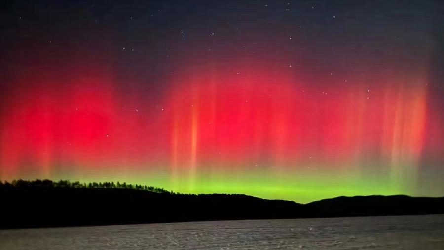是極光！來內蒙古赴一場罕見的視覺盛宴
