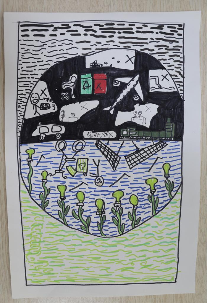 《保護家園，低碳生活》吳伊凡 10歲